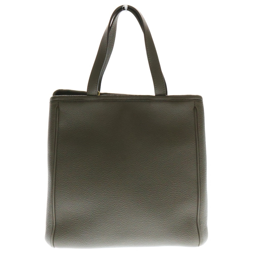 CELINE(セリーヌ) スモール フォールドカバ 2wayハンドバッグ ショルダーバッグ グレージュ ゴールド金具 レザー