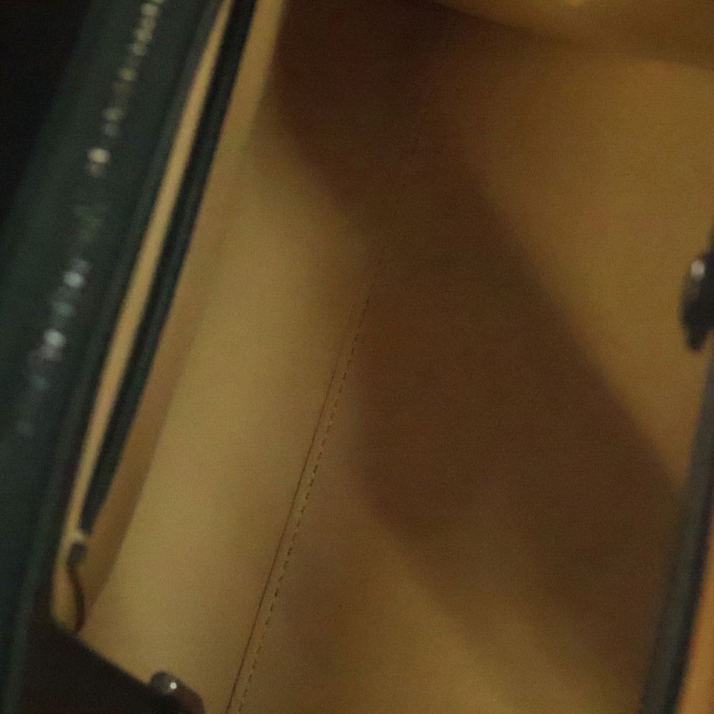 DELVAUX(デルボー) ルーモアMM ブリヨン マグリットコレクション レザー 2WAY ハンド ショルダーバッグ ガンメタ金具 ブラック AA0661AAM099ZPN