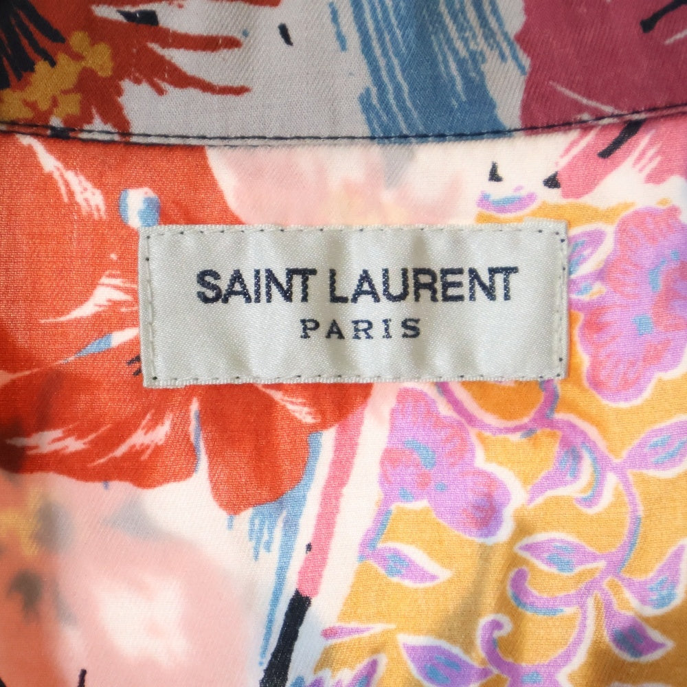 SAINT LAURENT PARIS(サンローランパリ) アロハシャツ 半袖 マルチカラー リヨセル #M 638555 メンズ