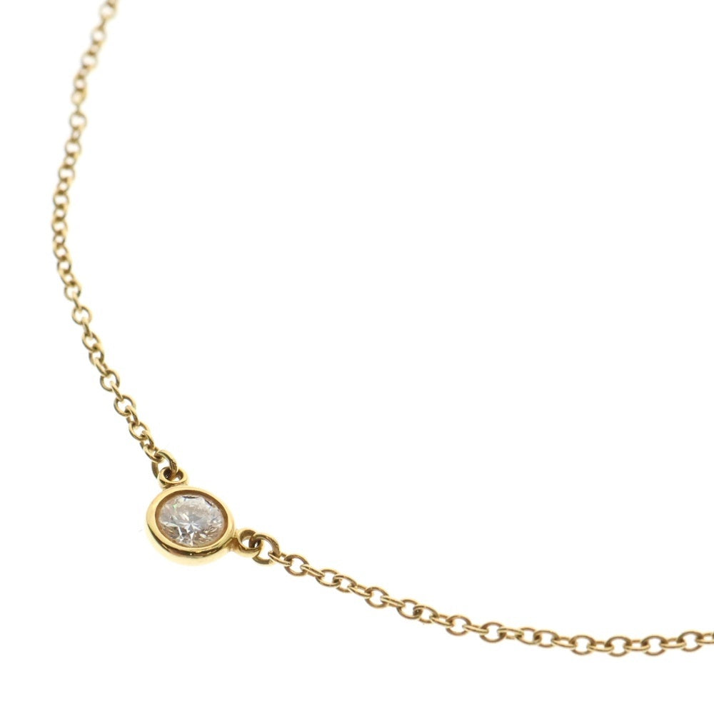 TIFFANY&Co(ティファニー) バイザヤード ダイヤ チェーンネックレス ペンダント ゴールド レディース K18YG