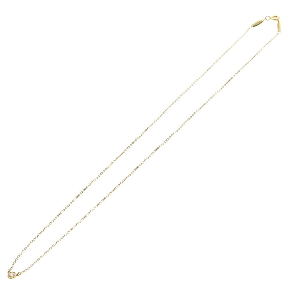 TIFFANY&Co(ティファニー) バイザヤード ダイヤ チェーンネックレス ペンダント ゴールド レディース K18YG
