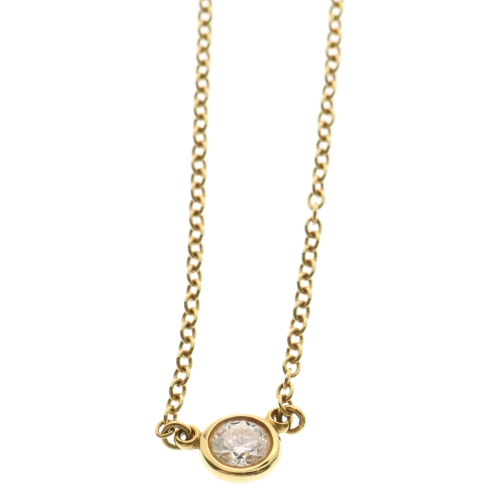 TIFFANY&Co(ティファニー) バイザヤード ダイヤ チェーンネックレス ペンダント ゴールド レディース K18YG