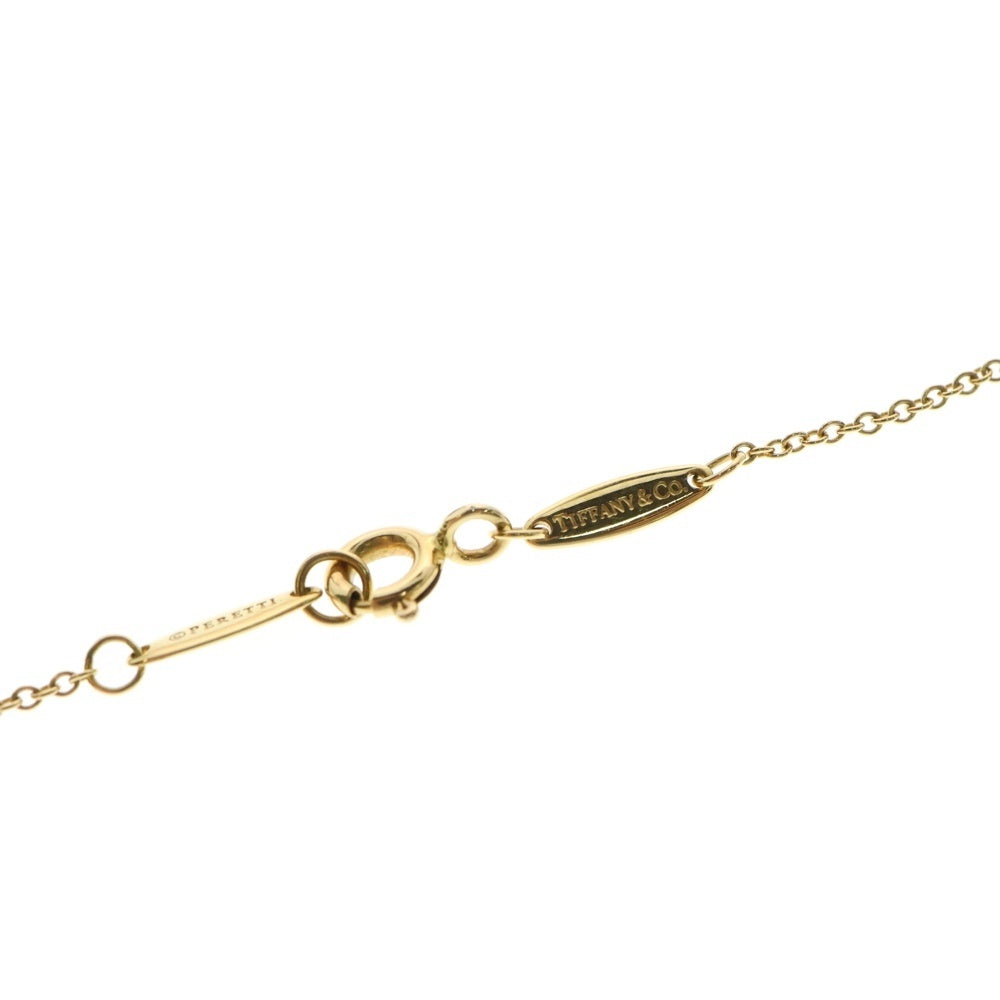 TIFFANY&Co(ティファニー) バイザヤード ダイヤ チェーンネックレス ペンダント ゴールド レディース K18YG