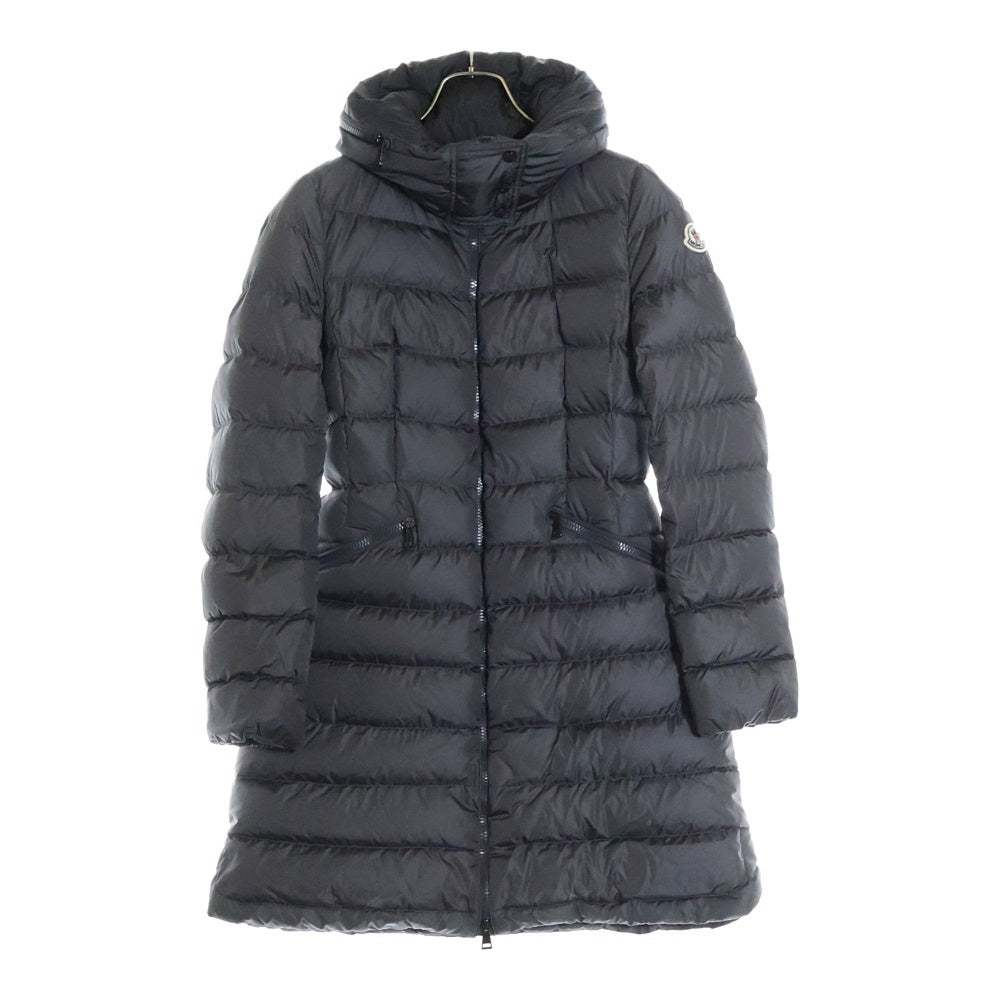MONCLER(モンクレール) FLAMMETTE GIUBBOTTO フラメッテ フード付ロングダウンジャケット ブラック レディース E20934993105