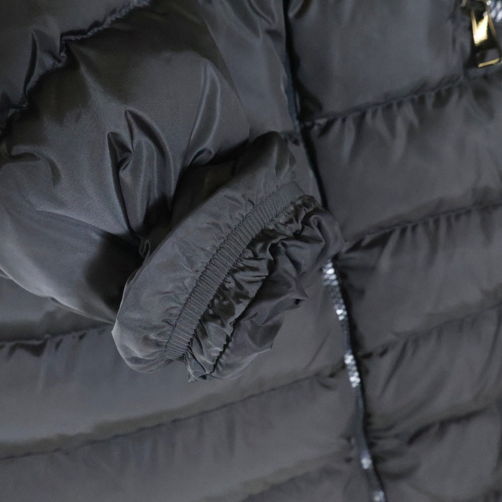 MONCLER(モンクレール) FLAMMETTE GIUBBOTTO フラメッテ フード付ロングダウンジャケット ブラック レディース E20934993105