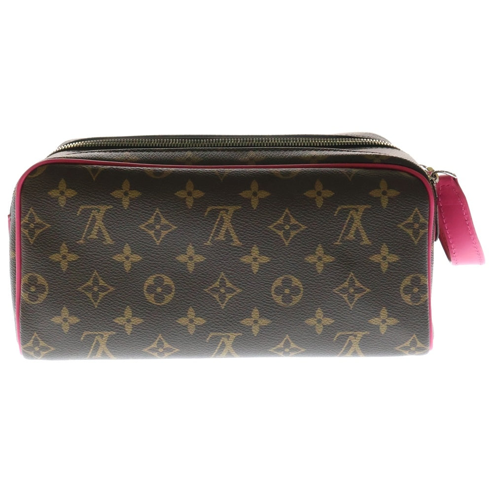 LOUIS VUITTON(ルイヴィトン) モノグラム ドップ・キット ポンディシェリピンク M12641 IC ブラウン PVC クラッチバッグ セカンドバッグ