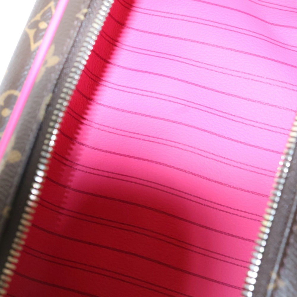 LOUIS VUITTON(ルイヴィトン) モノグラム ドップ・キット ポンディシェリピンク M12641 IC ブラウン PVC クラッチバッグ セカンドバッグ