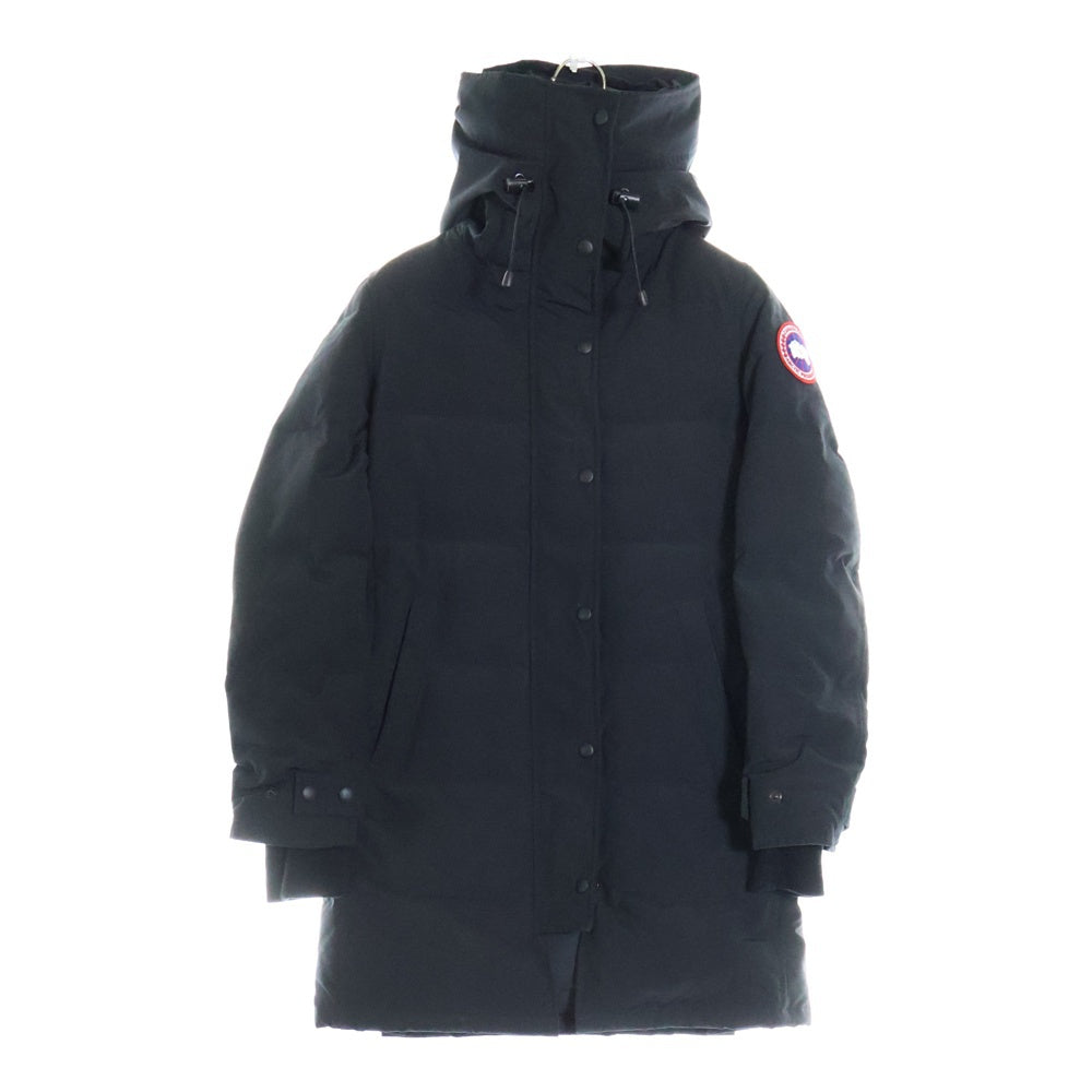 CANADA GOOSE(カナダグース) MACKENZIE PARKA マッケンジー パーカー ジップアップ フーデッド ダウンジャケット ブラック レディース 2302JL