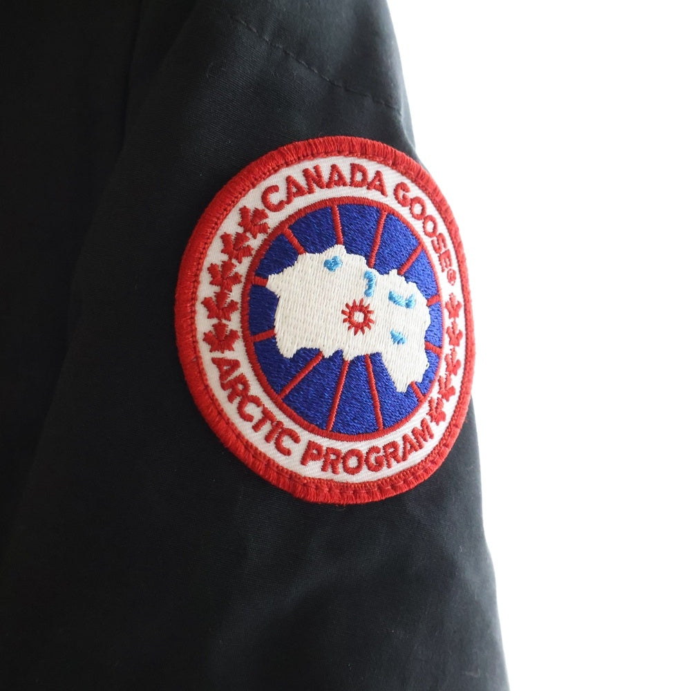 CANADA GOOSE(カナダグース) MACKENZIE PARKA マッケンジー パーカー ジップアップ フーデッド ダウンジャケット ブラック レディース 2302JL