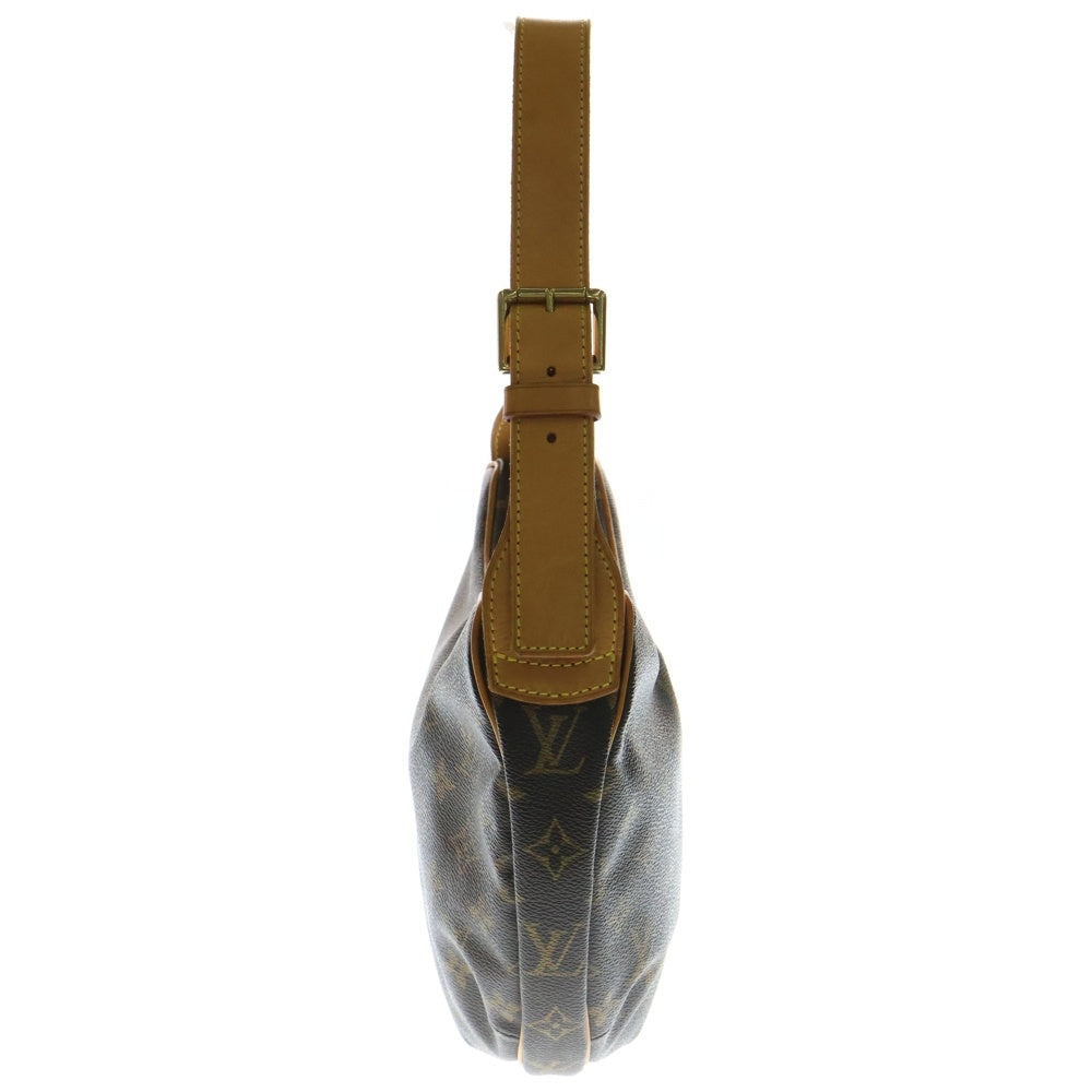 LOUIS VUITTON(ルイヴィトン) モノグラム クロワッサンMM ワンショルダーバッグ ハンドバッグ ブラウン ゴールド金具 レザー×PVC M51512