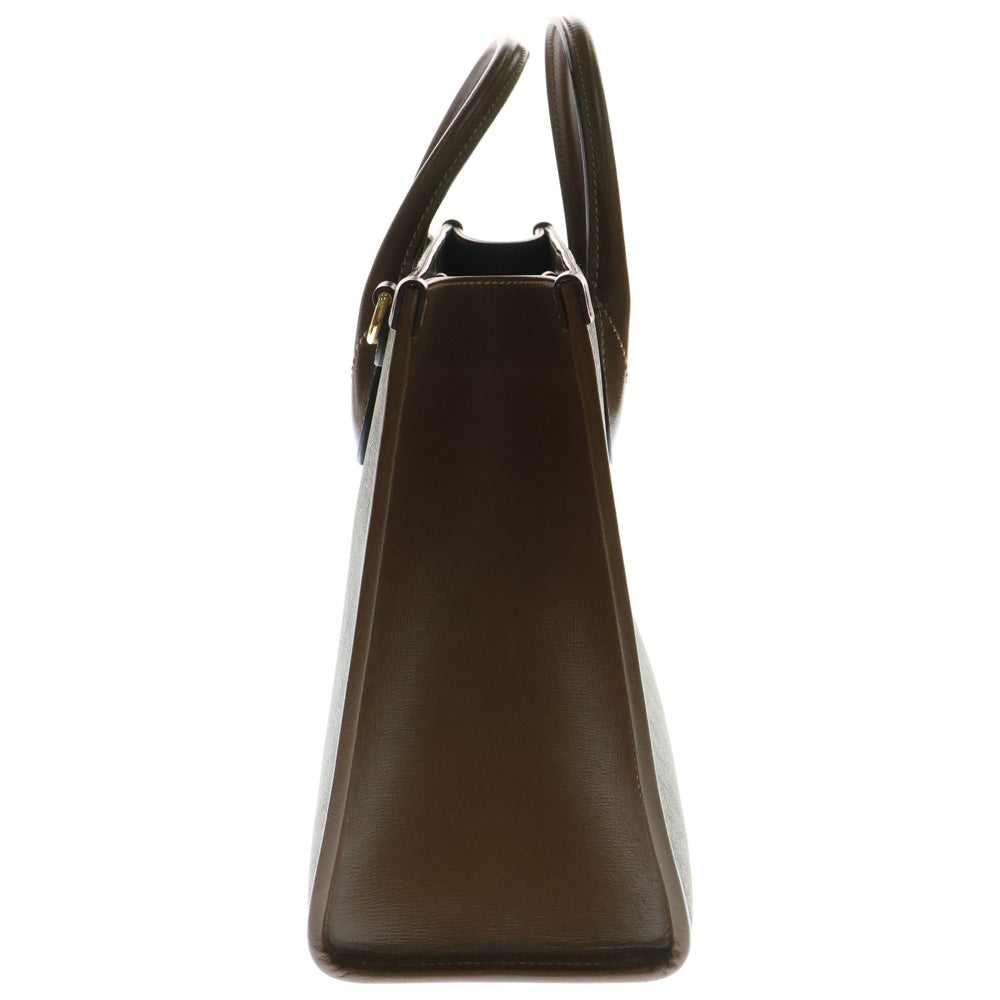GUCCI(グッチ) GGスプリーム キャンバス レザー 2WAY ハンド ショルダーバッグ ブラウン/ベージュ 659983
