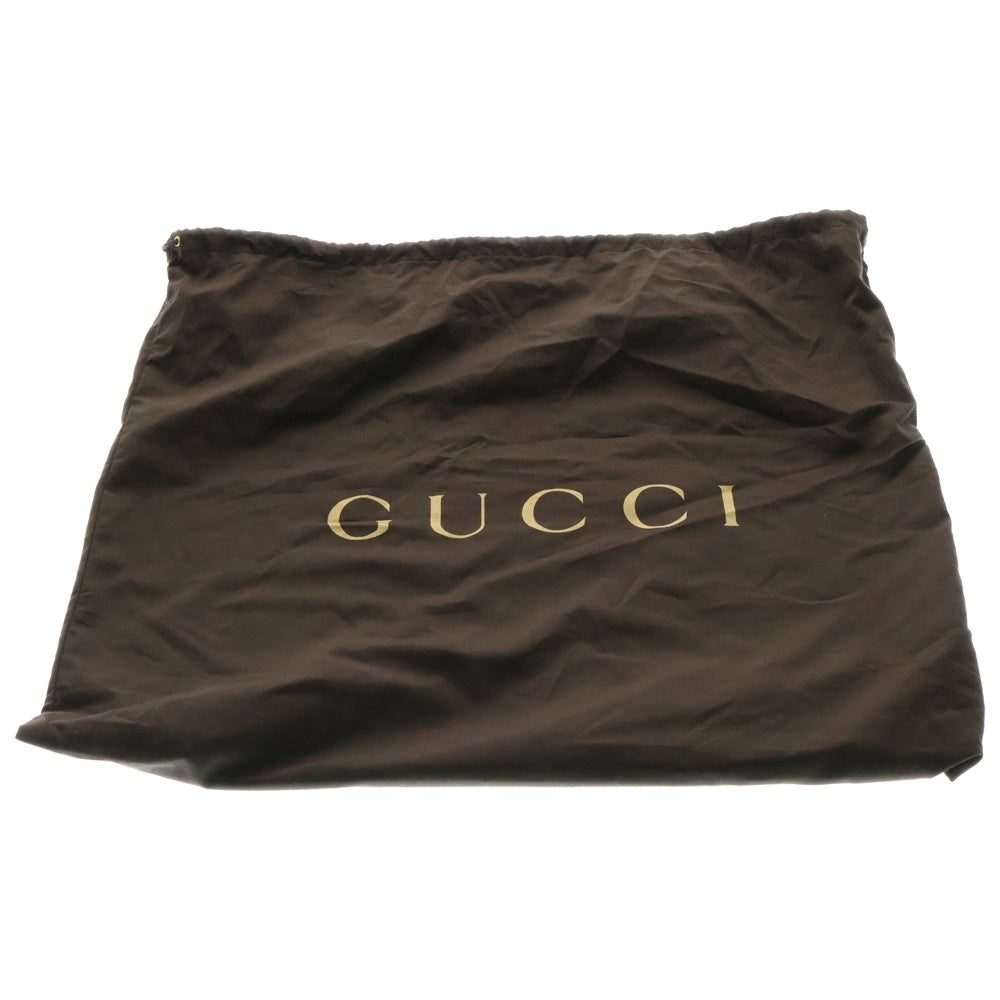 GUCCI(グッチ) ソーホー インターロッキングG ロゴ レザー 2WAY チェーン ハンド ショルダー トートバッグ ゴールド金具 ブラック 536196