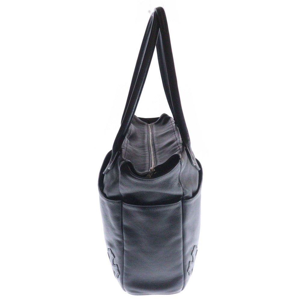 CHROME HEARTS(クロムハーツ) TOTE 4POCKET 4ポケット レザートートバッグ ブラック