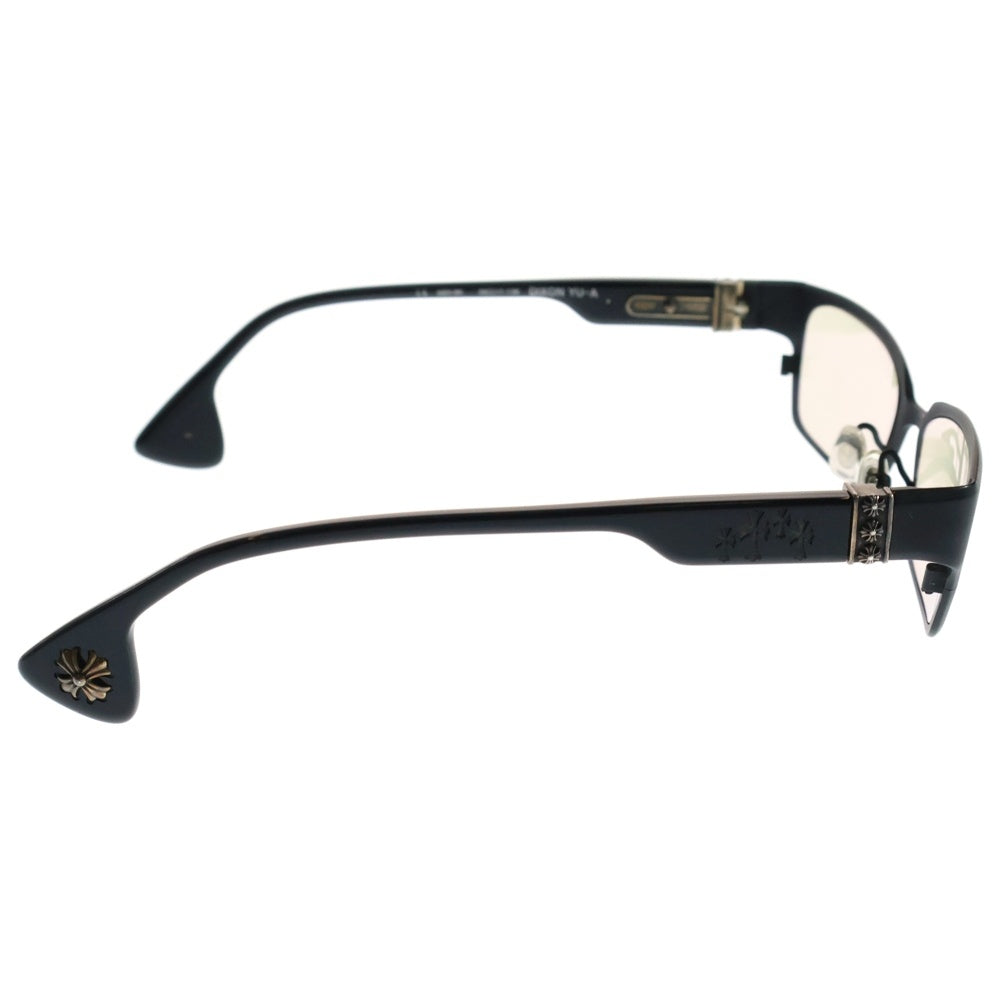 CHROME HEARTS(クロムハーツ) DIXON YU-A ディクソン セメタリークロス CHプラス スクエアシェイプ メガネ サングラス アイウェア ブラック