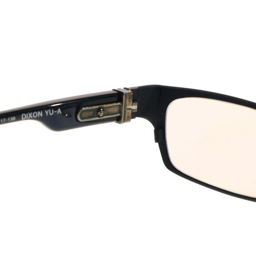 CHROME HEARTS(クロムハーツ) DIXON YU-A ディクソン セメタリークロス CHプラス スクエアシェイプ メガネ サングラス アイウェア ブラック