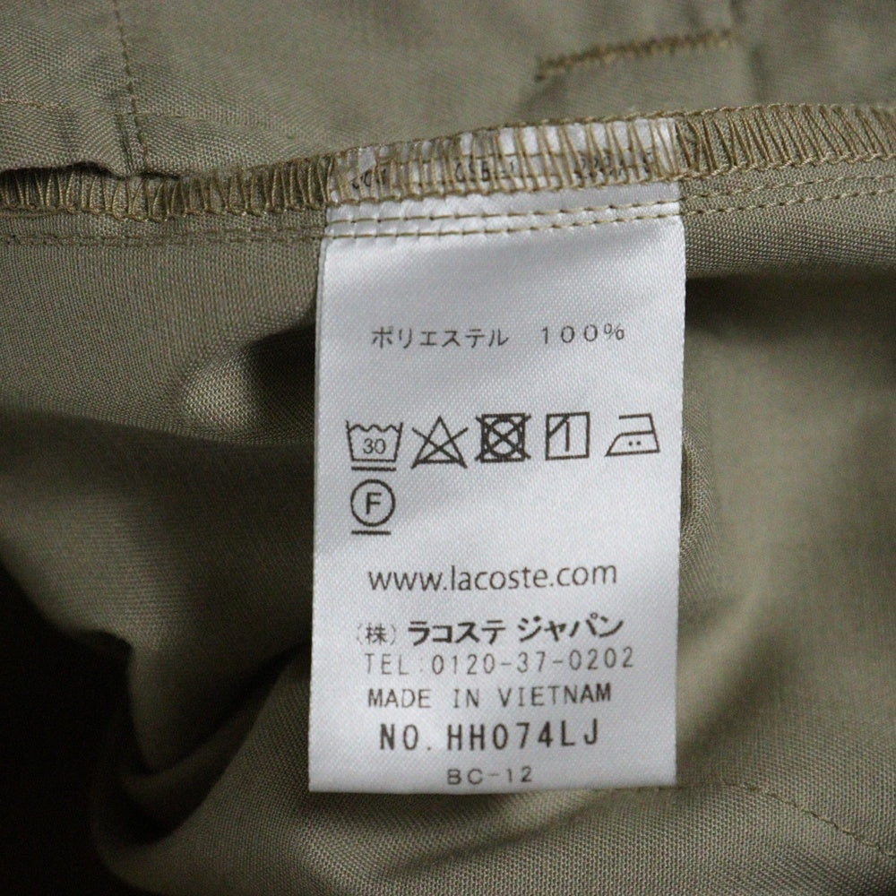 LACOSTE(ラコステ) ワッペン パンツ ベージュ