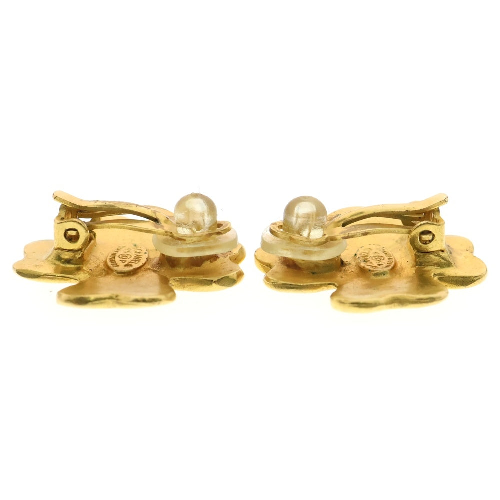 CHANEL(シャネル) クローバー ココマーク イヤリング ゴールド GP 95P アクセサリー