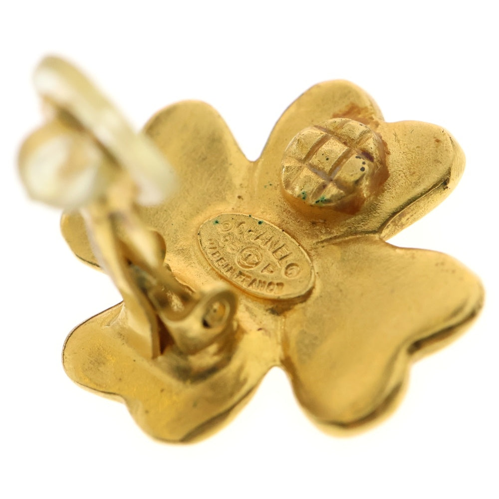CHANEL(シャネル) クローバー ココマーク イヤリング ゴールド GP 95P アクセサリー