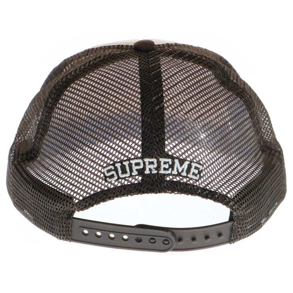 SUPREME(シュプリーム) 22SS ×ANTIHERO Mesh Back 5-Panel Cap アンタイヒーロー メッシュバック 5パネル ロゴプリント ベースボールキャップ 帽子 メッシュキャップ