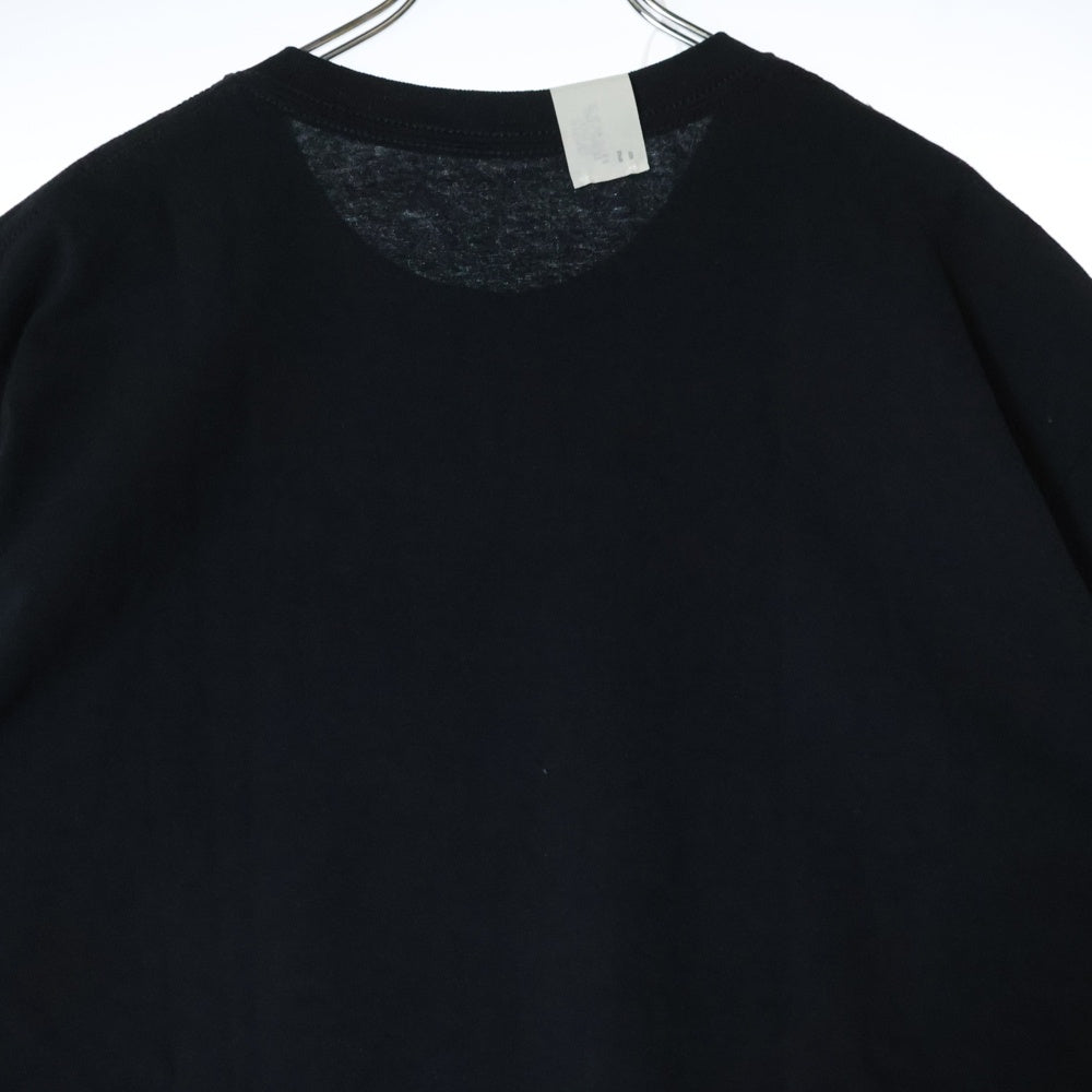 N.HOOLYWOOD(エヌハリウッド) 袖ラベルパッチ 半袖Tシャツ カットソー ブラック 9241-CS83
