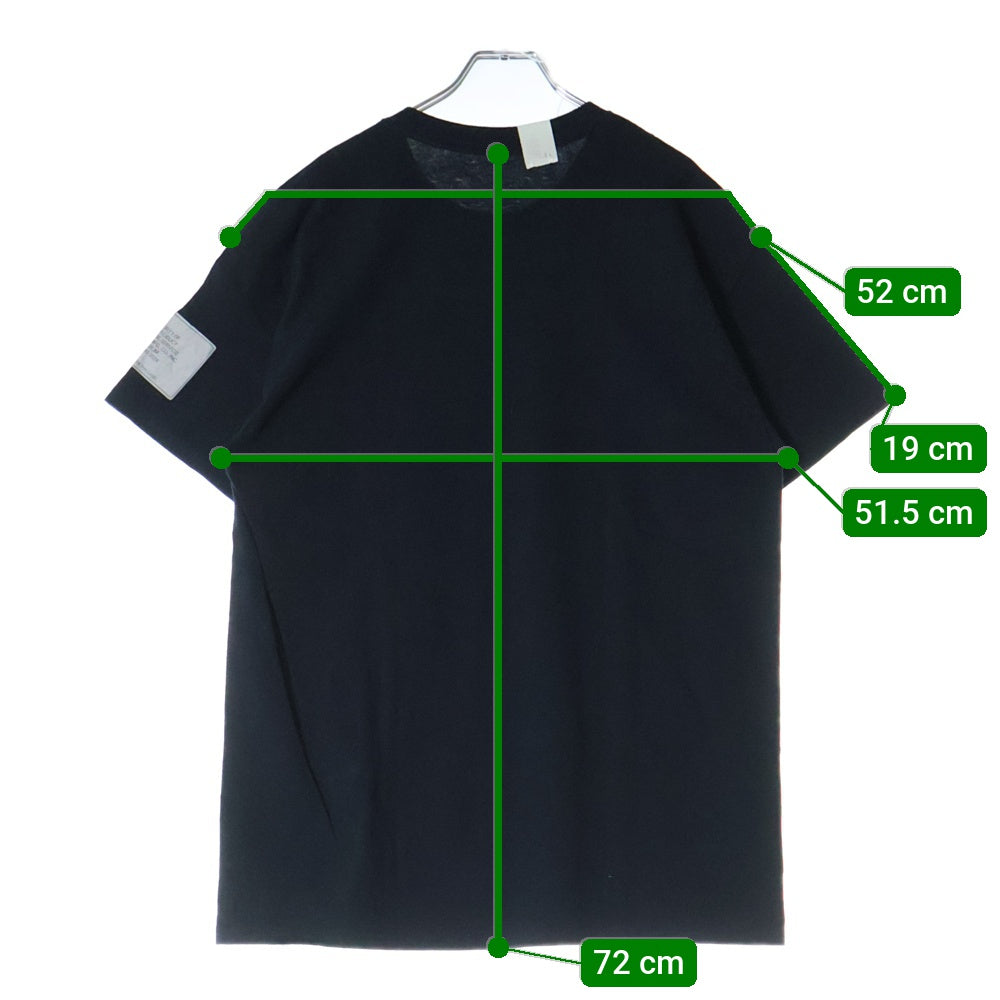 N.HOOLYWOOD(エヌハリウッド) 袖ラベルパッチ 半袖Tシャツ カットソー ブラック 9241-CS83