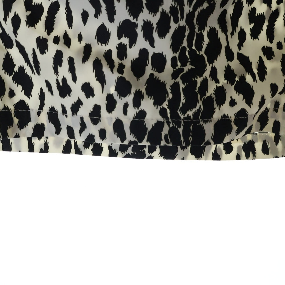 WACKO MARIA(ワコマリア) LEOPARD BOARD SHORTS レオパード総柄プリント ハーフ ショートパンツ ショーツ ホワイト/ブラック