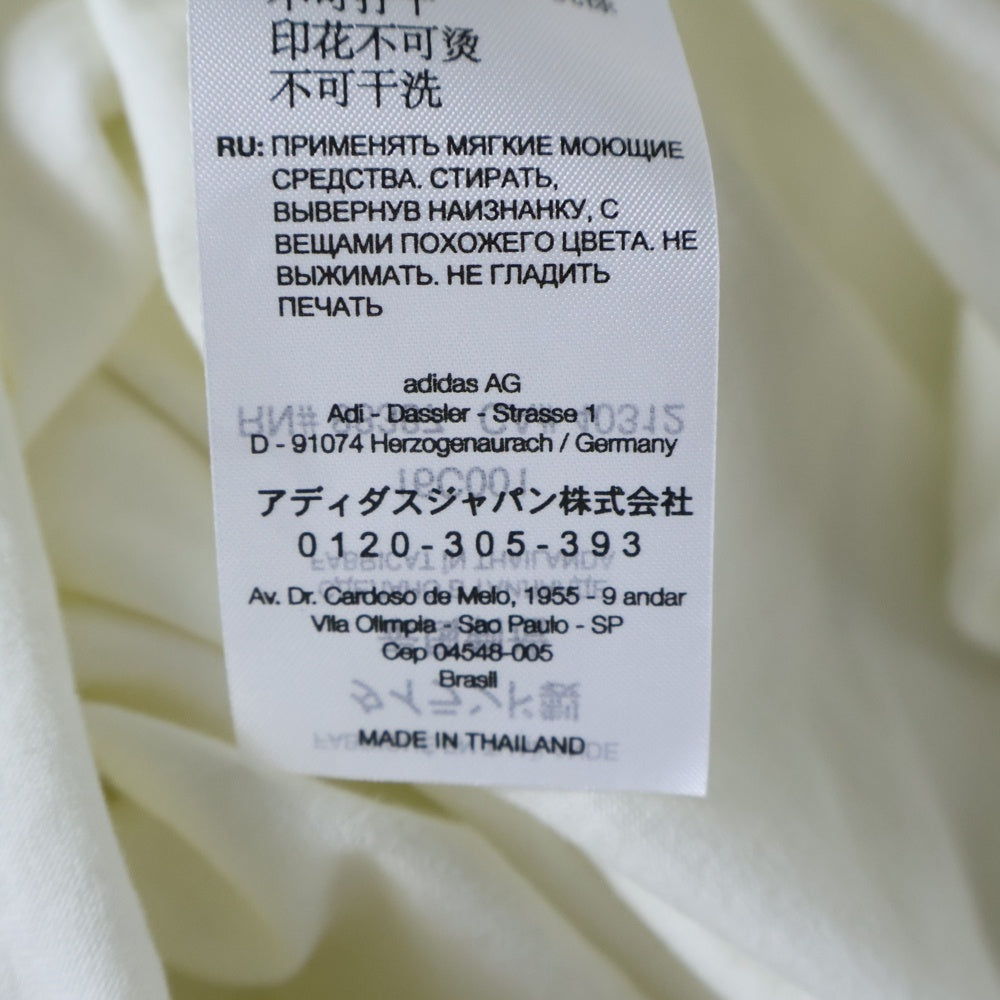 Y-3(ワイスリー) 24SS GFX SS TEE ロゴプリント クルーネック 半袖Tシャツ カットソー ホワイト IZ3123
