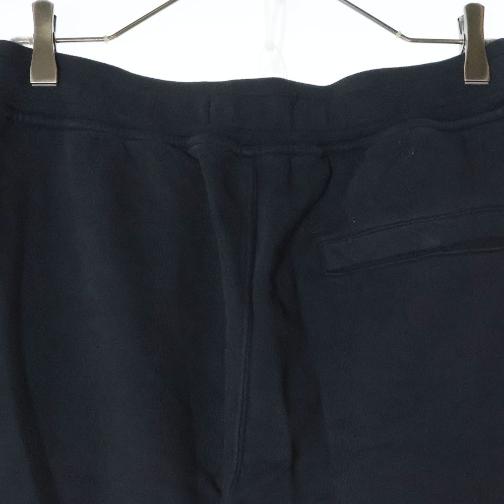 STONE ISLAND(ストーンアイランド) ワッペンロゴ ブラッシュド スウェット トラック ジョガーパンツ ブラック 811560920