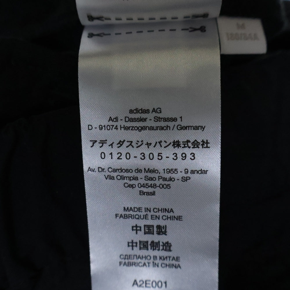 Y-3(ワイスリー) ロゴプリント ベルト付き ナイロン トラック ジョガーパンツ ブラック IN8757