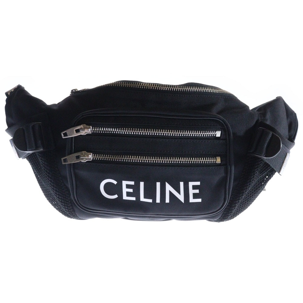 CELINE(セリーヌ) トレッキング ベルトバッグ ボディバッグ ブラック ナイロン 198682DMT
