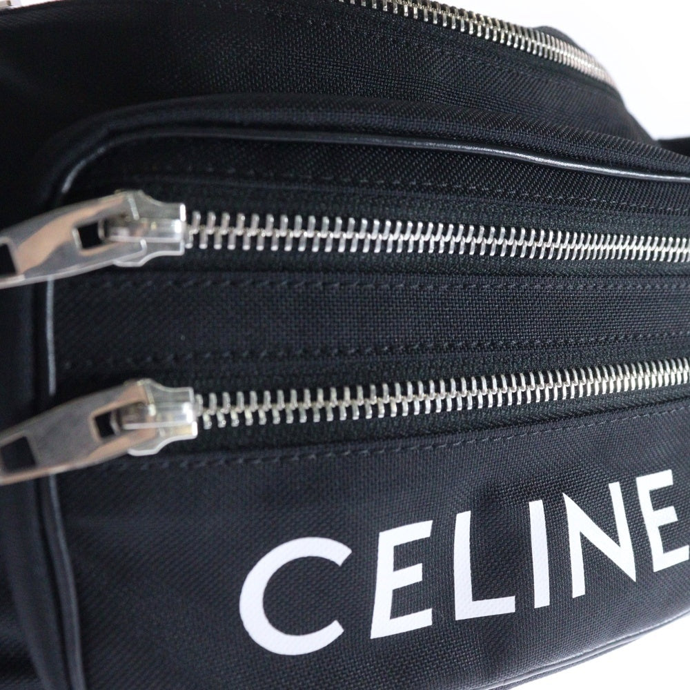 CELINE(セリーヌ) トレッキング ベルトバッグ ボディバッグ ブラック ナイロン 198682DMT