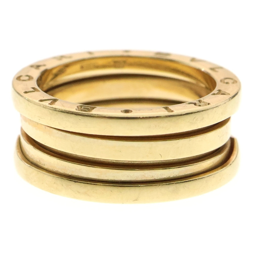 BVLGARI(ブルガリ) ビーゼロワン リング K18 YG イエローゴールド 3バンド 指輪 ジュエリー