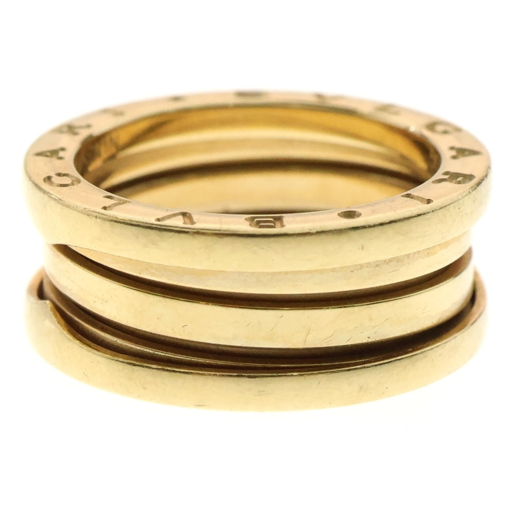 BVLGARI(ブルガリ) ビーゼロワン リング K18 YG イエローゴールド 3バンド 指輪 ジュエリー