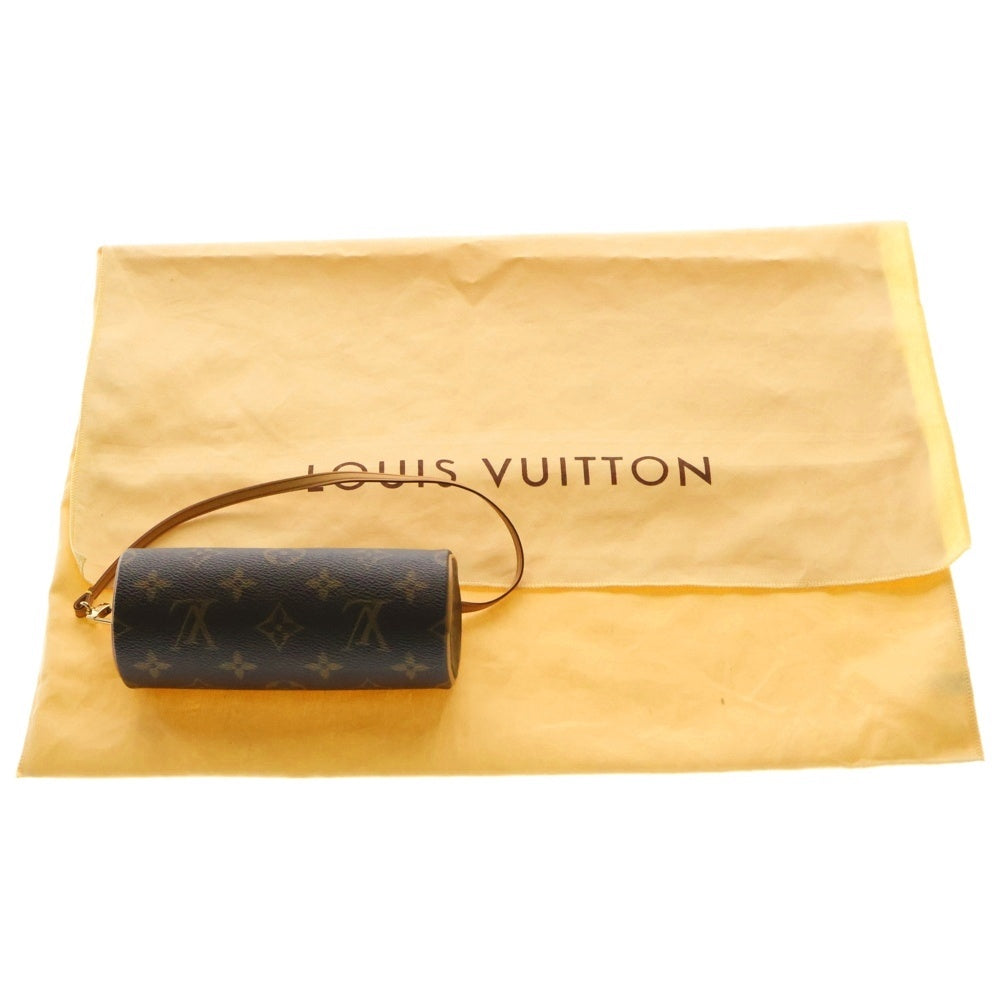 LOUIS VUITTON(ルイヴィトン) モノグラム パピヨン30 M51385 ブラウン PVC ハンドバッグ ポーチ付 レディース