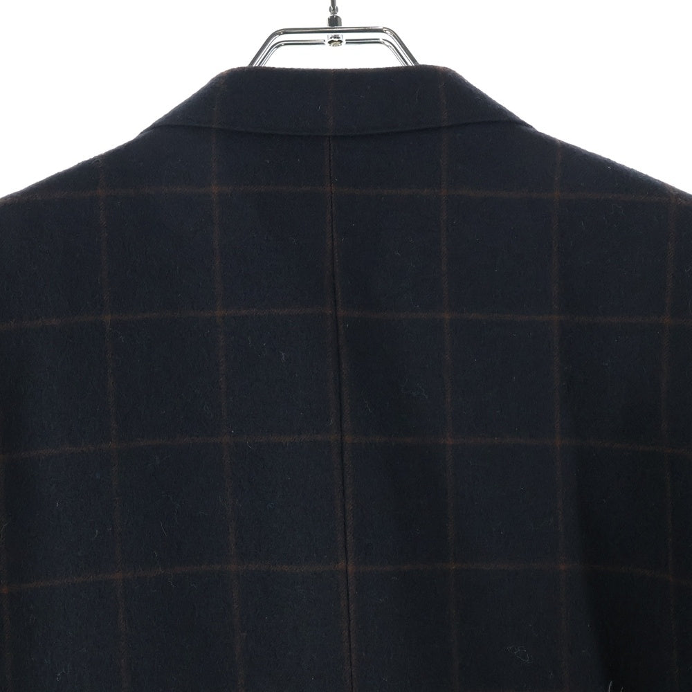 Paul Smith(ポールスミス) チェックウールジャケット ブラック 〇