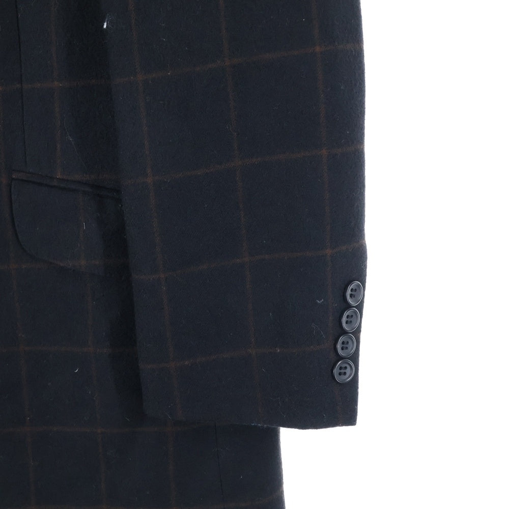 Paul Smith(ポールスミス) チェックウールジャケット ブラック 〇