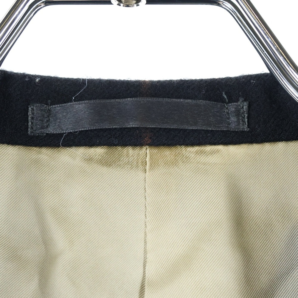Paul Smith(ポールスミス) チェックウールジャケット ブラック 〇