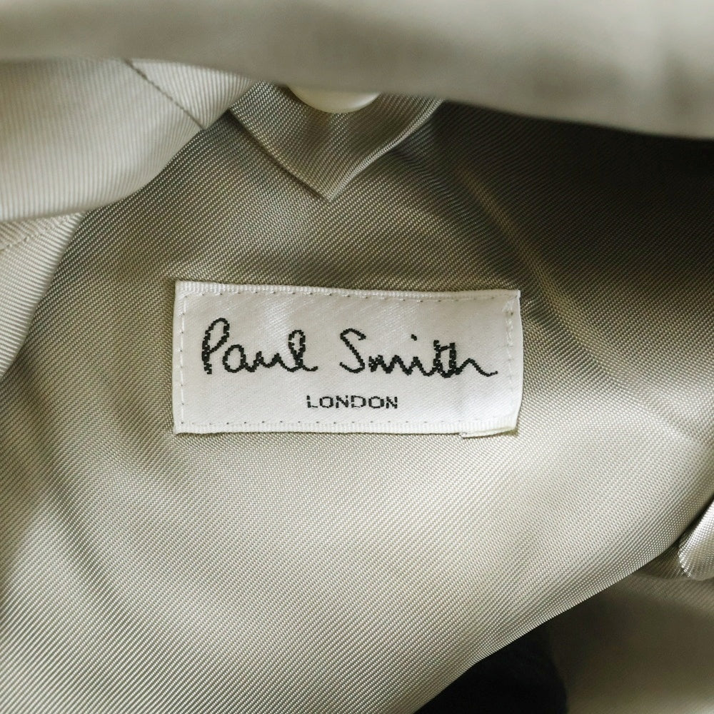 Paul Smith(ポールスミス) チェックウールジャケット ブラック 〇