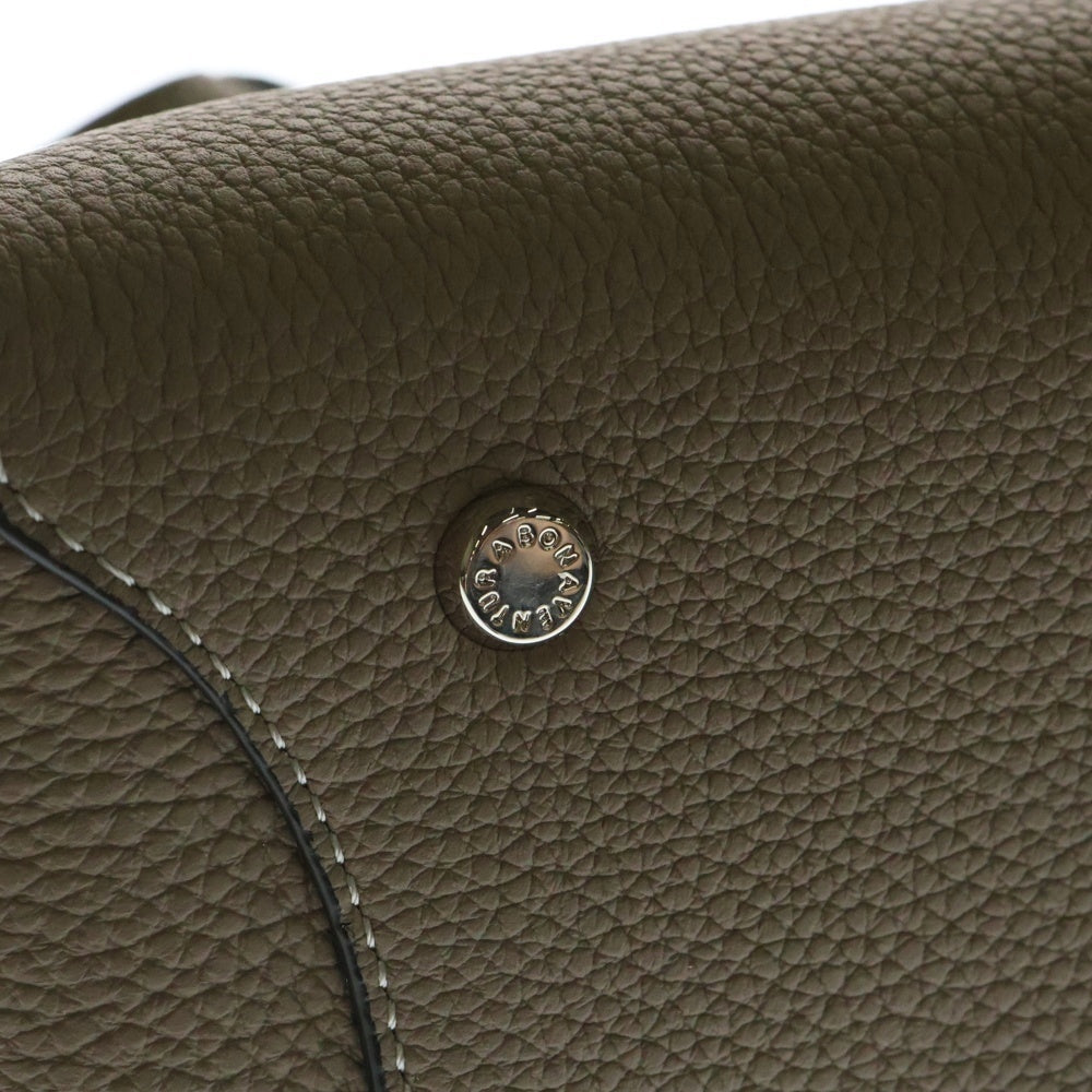 BONAVENTURA(ボナベンチュラ) ミア22 レザー 2WAY ハンド ショルダーバッグ エトープ シルバー金具 ブラウン