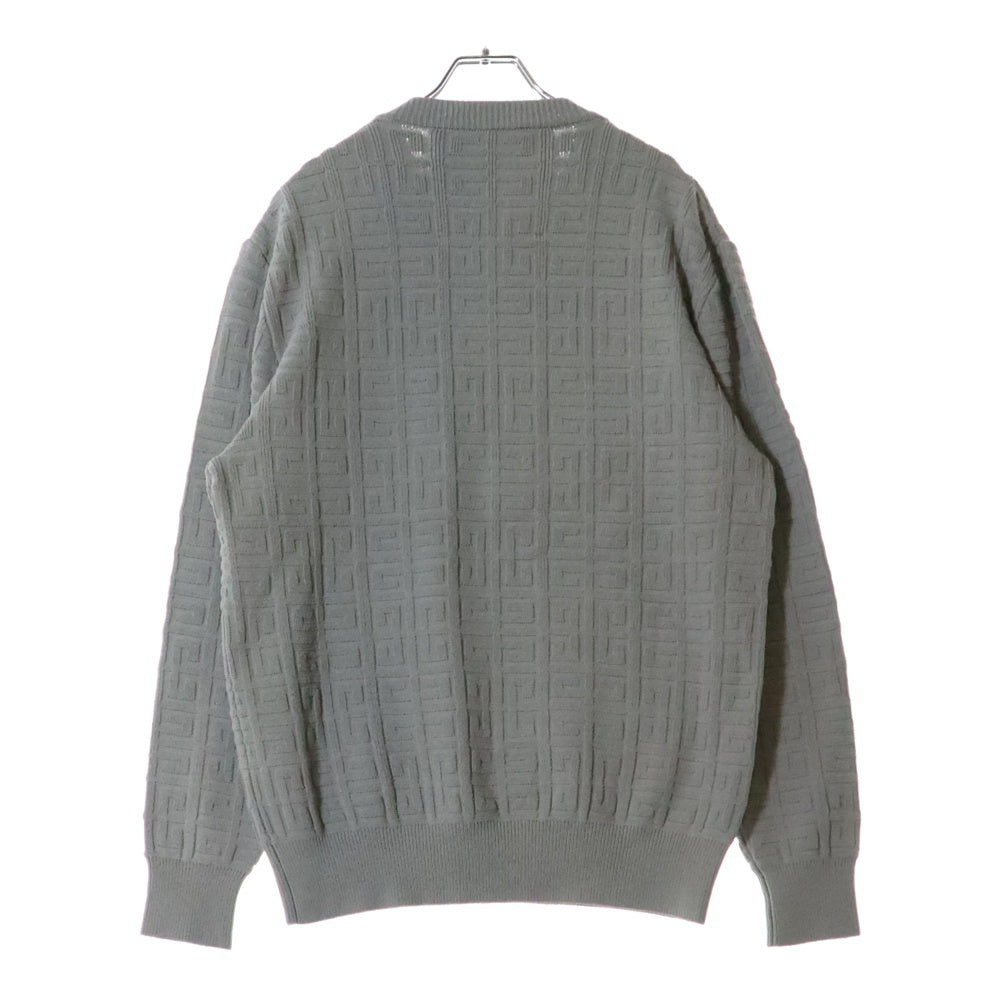GIVENCHY(ジバンシィ) ジャガードロゴニット グレー ビスコース