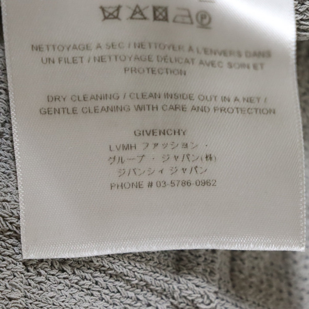GIVENCHY(ジバンシィ) ジャガードロゴニット グレー ビスコース