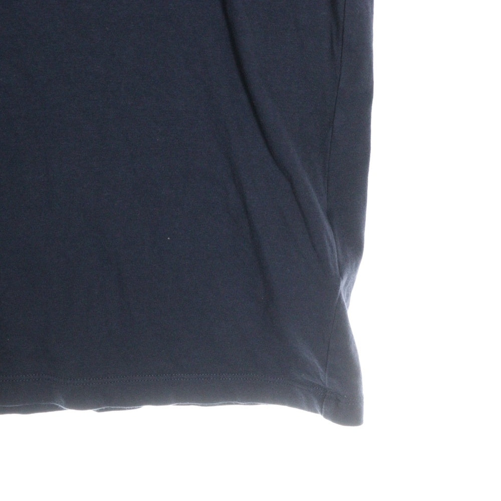 VALENTINO(ヴァレンティノ) フロント ワッペンロゴ クルーネック 半袖Tシャツ カットソー ネイビー 1V3MG10V8RB