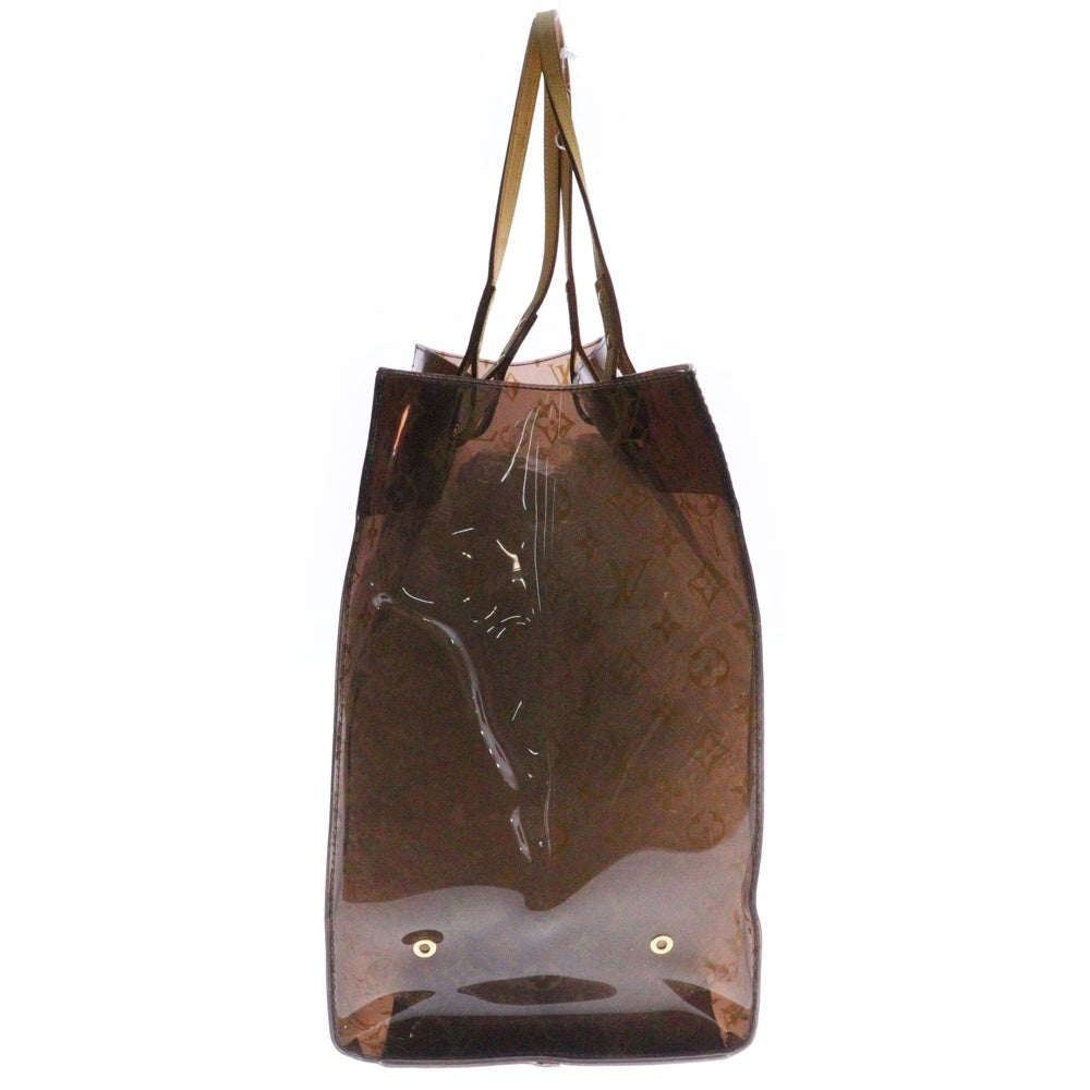 LOUIS VUITTON(ルイヴィトン) モノグラム カバ クルーズ トートバッグ ハンドバッグ ブラウン レザー ゴールド金具 M50500