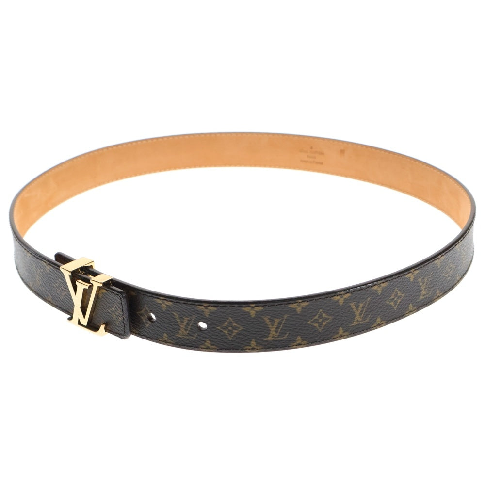 LOUIS VUITTON(ルイヴィトン) モノグラム サンチュール ベルト ブラウン ゴールド金具 PVC #75/30 M9781