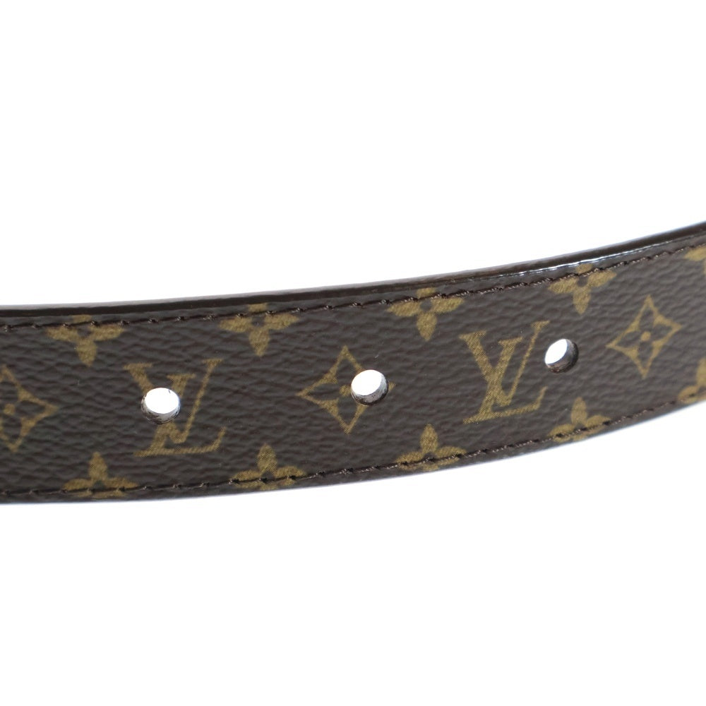 LOUIS VUITTON(ルイヴィトン) モノグラム サンチュール ベルト ブラウン ゴールド金具 PVC #75/30 M9781