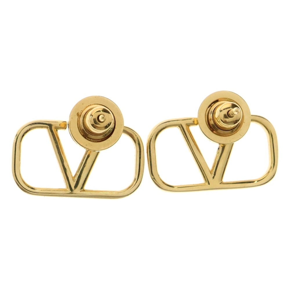 VALENTINO(ヴァレンティノ) ピアス ロゴ イヤーアクセサリー ゴールド GP
