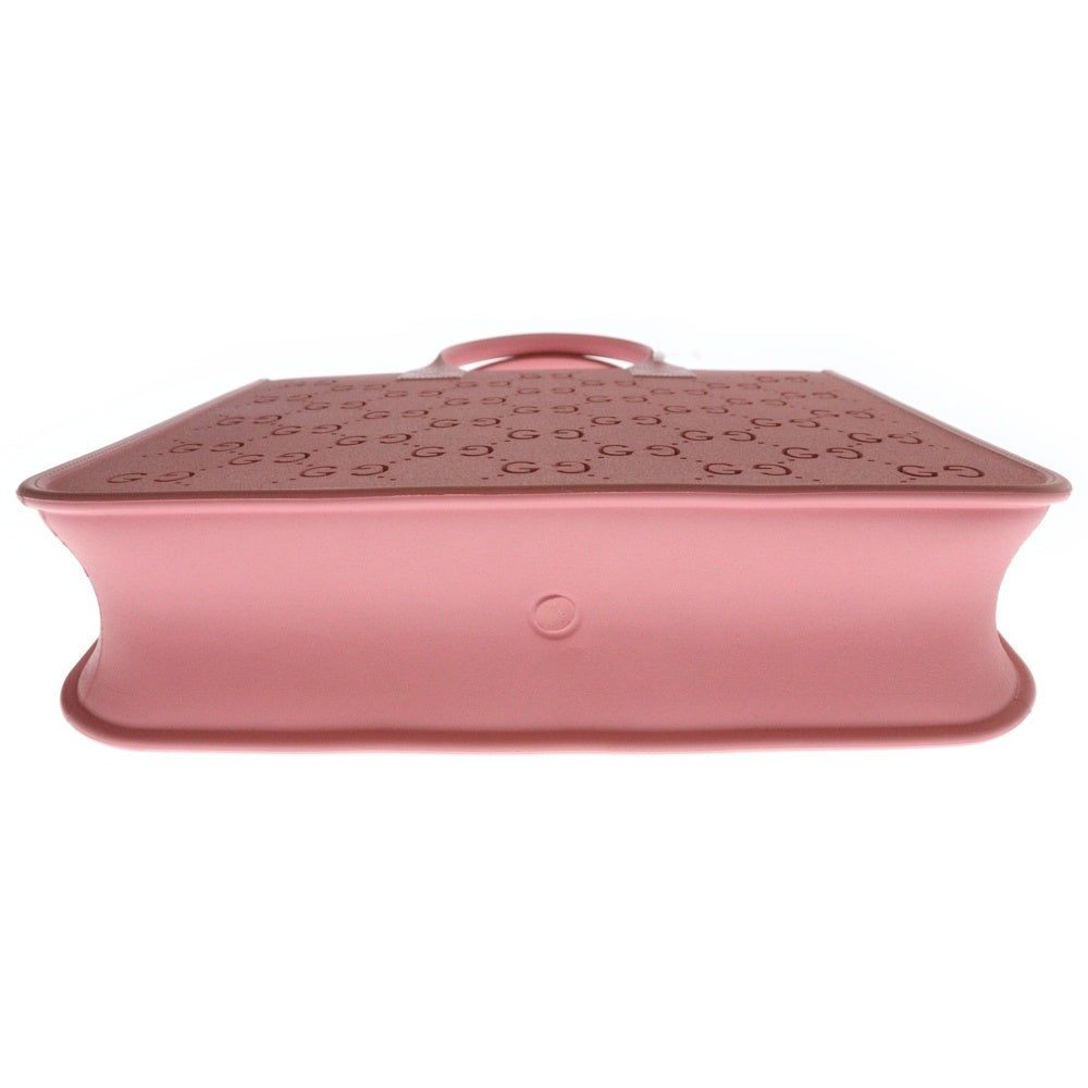GUCCI(グッチ) チルドレンズ GGスプリーム ラバーハンドバッグ ピンク 679365