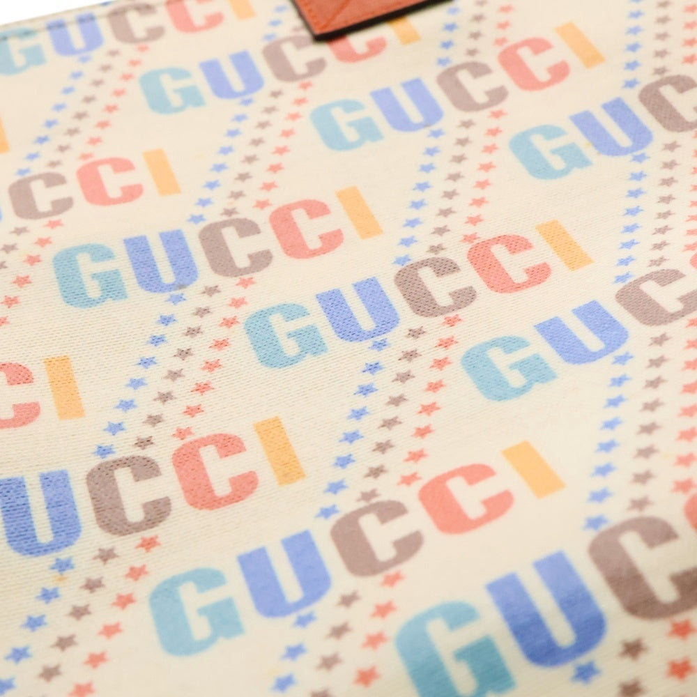 GUCCI(グッチ) チルドレンズ ハンドバッグ トートバッグ オレンジ×マルチカラー PVC 550763