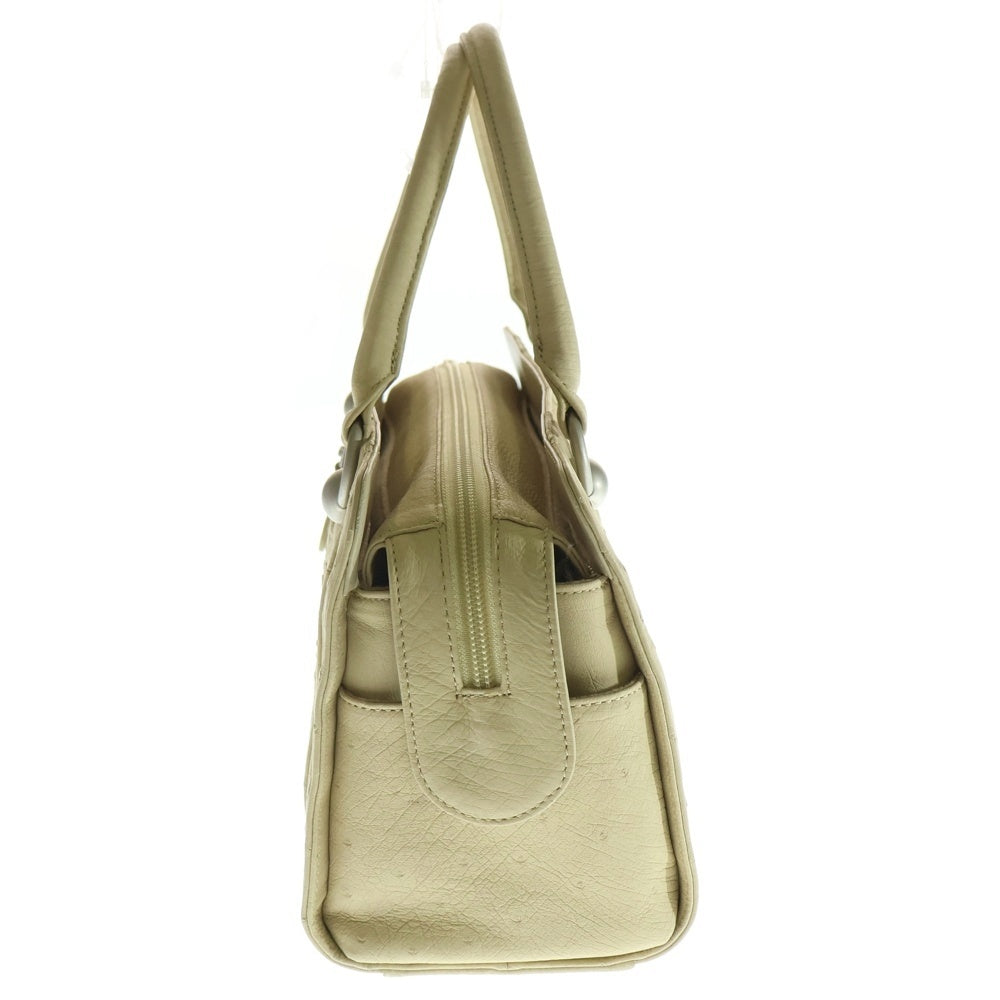 Lodues(ルールド) レザー ハンドバッグ ベージュ