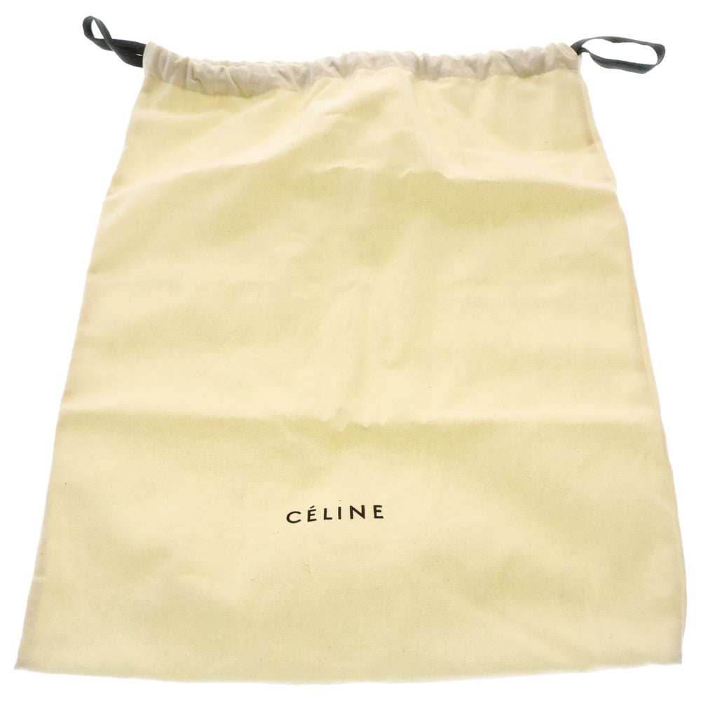 CELINE(セリーヌ) バーティカルカバ スモール 2WAYバッグ ミニトートバッグ ハンドバッグ ショルダーバッグ アイボリー×ブラック シルバー金具 レザー